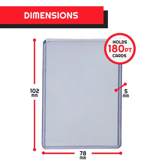 Evoretro 180pt 3x4" Toploaders (10 pack)