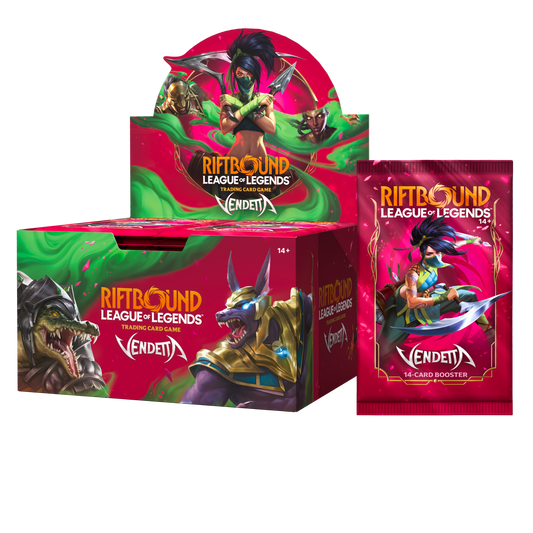 Riftbound League of Legends TCG Vendetta Booster Box