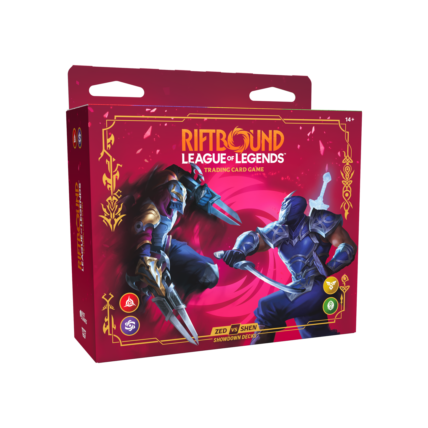 Riftbound League of Legends TCG Vendetta Zed vs. Shen Showdown Deck