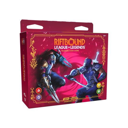 Riftbound League of Legends TCG Vendetta Zed vs. Shen Showdown Deck