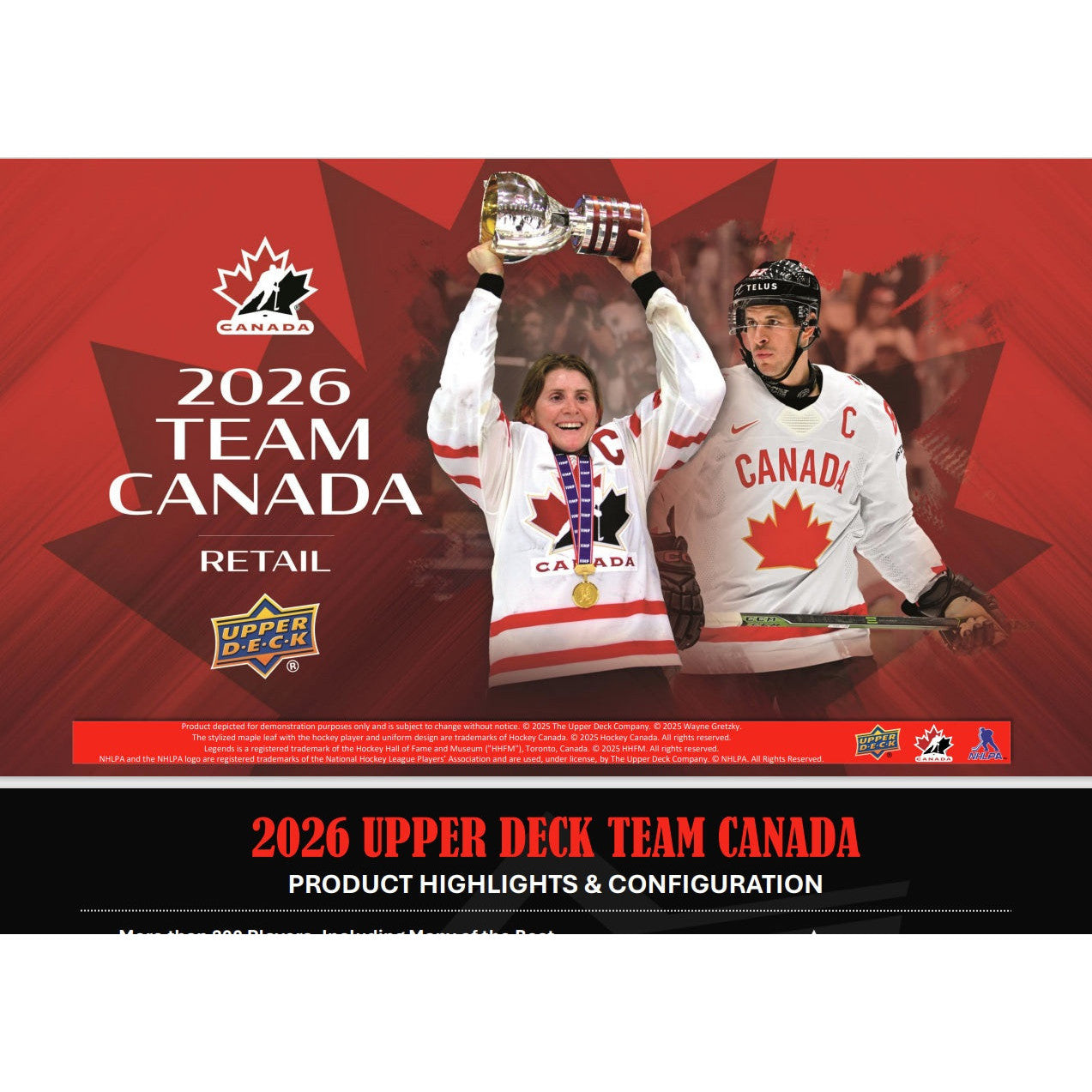 Upper Deck Team Canada Hockey 25/26 Blaster