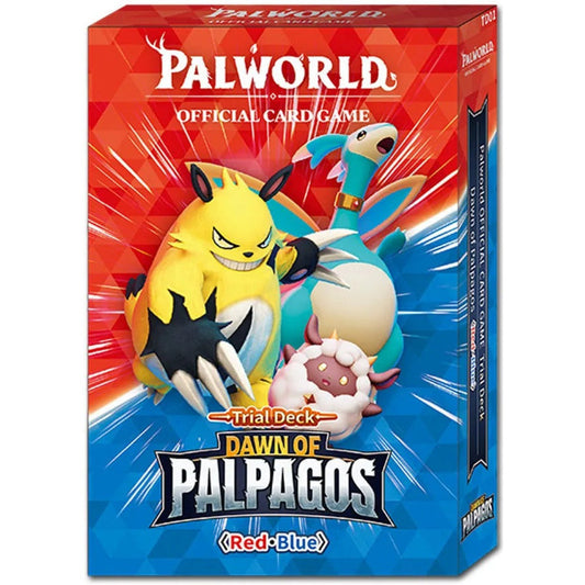 Palworld Dawn of Palpagos Red/Blue Trial Deck