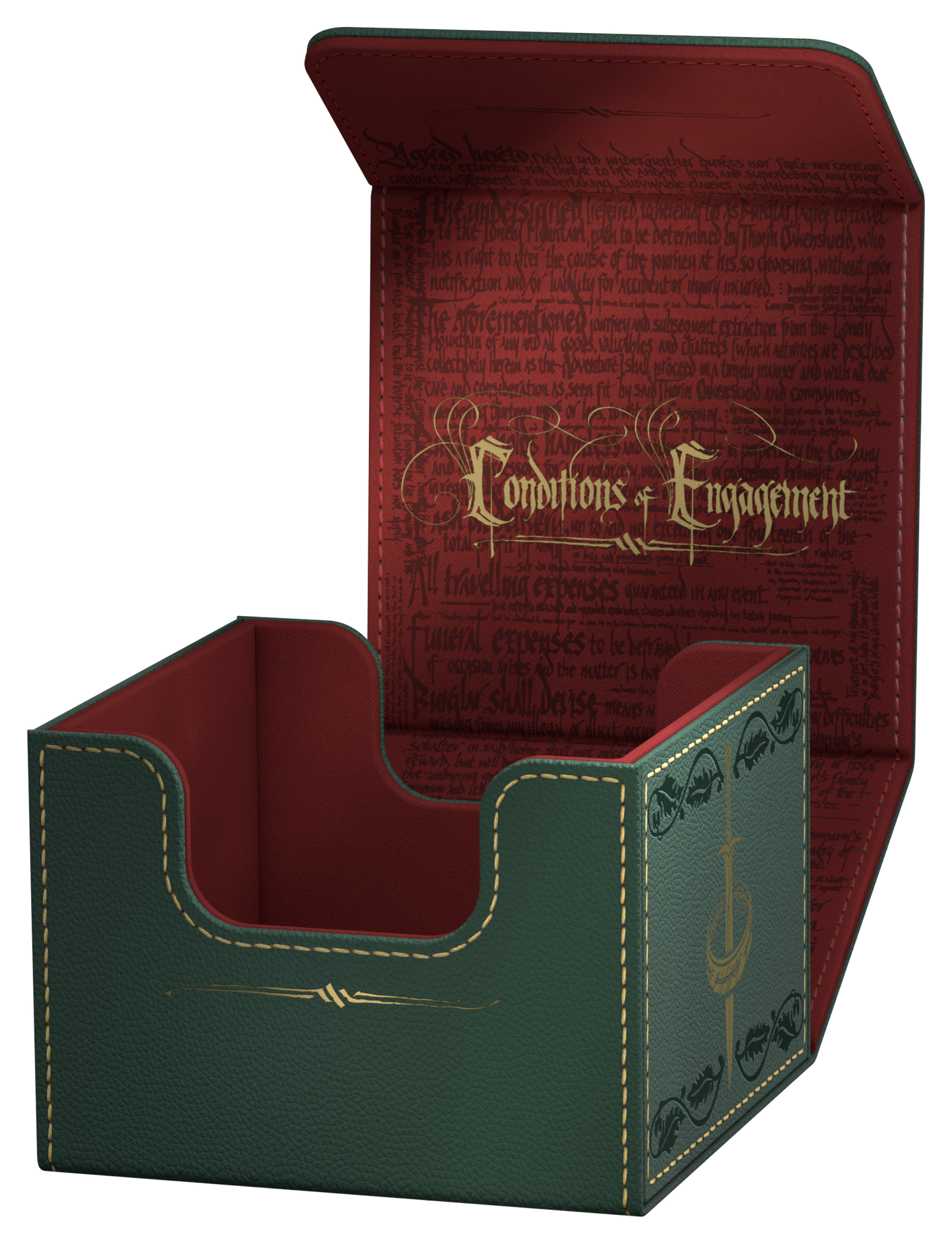 Ultimate Guard Deck Case Sidewinder 133+ Xenoskin MTG The Hobbit - A Fateful Engagement