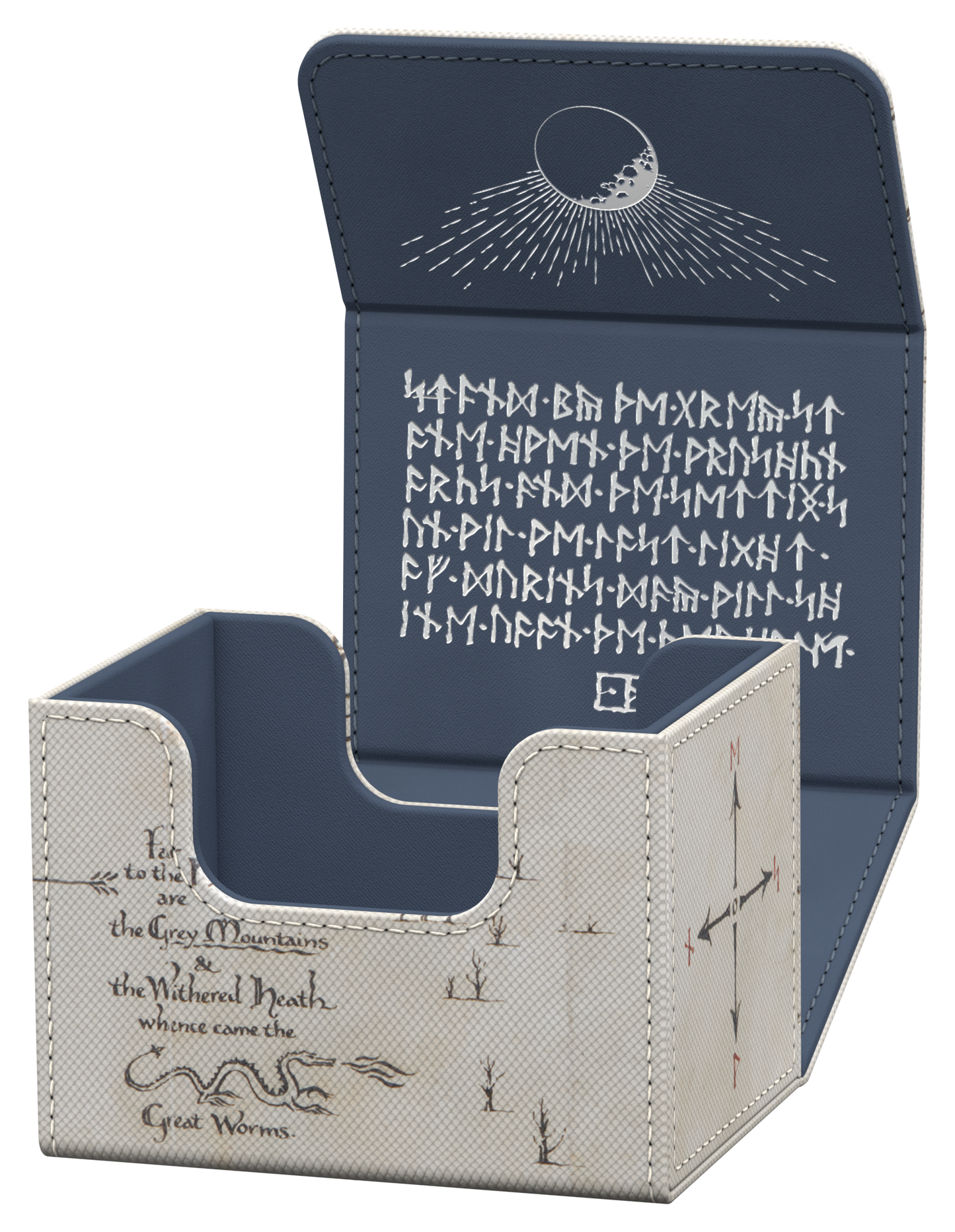 Ultimate Guard Deck Case Sidewinder 100+ Xenoskin MTG The Hobbit - Thror's Map