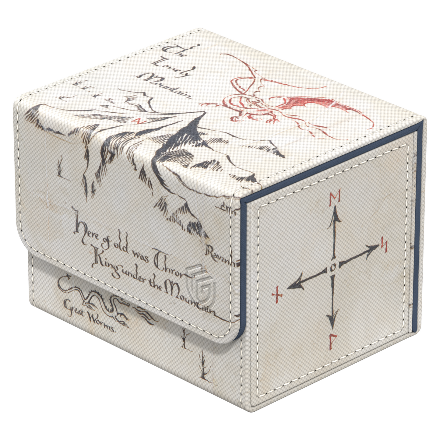 Ultimate Guard Deck Case Sidewinder 100+ Xenoskin MTG The Hobbit - Thror's Map