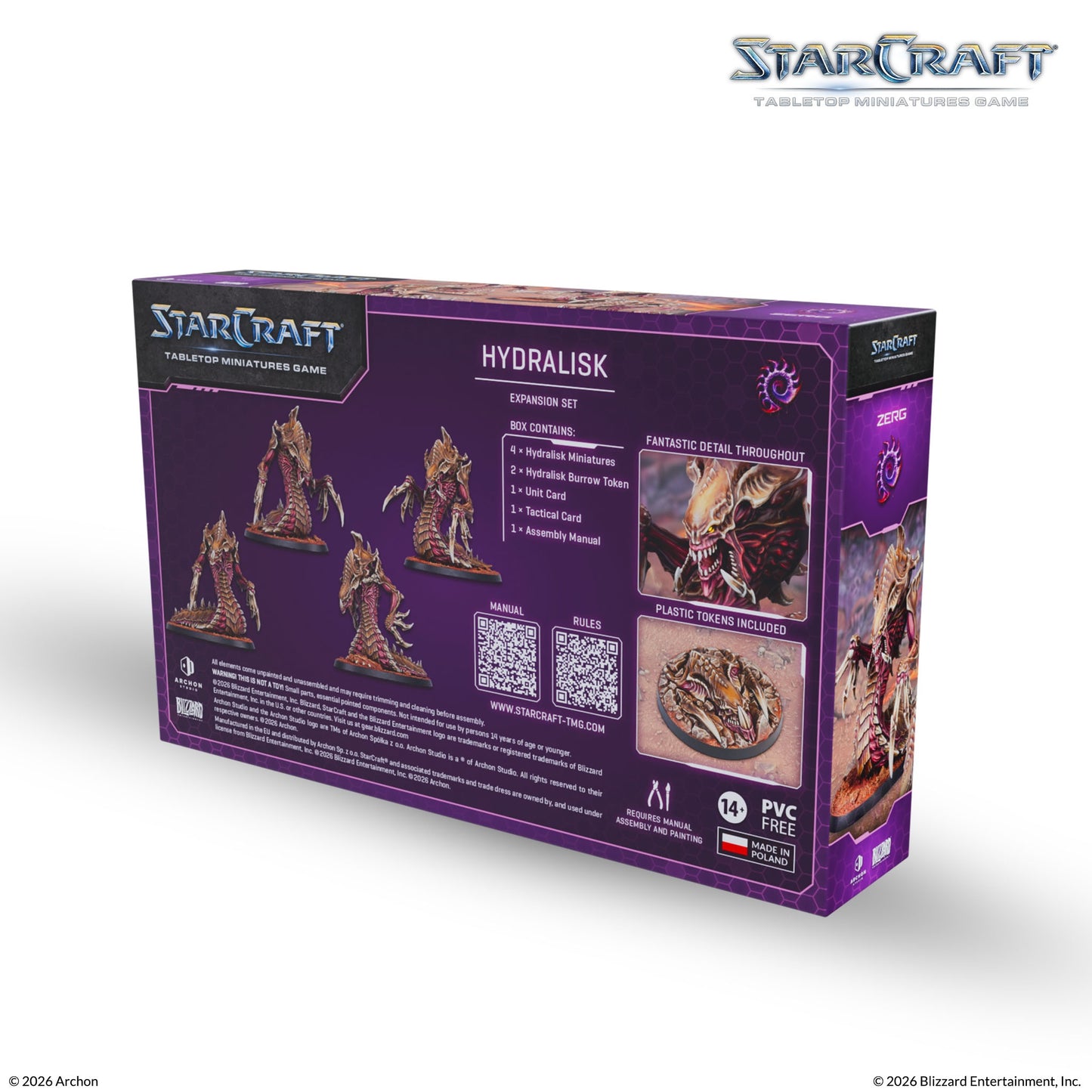 StarCraft: Tabletop Miniatures Game - Zerg Hydralisk Expansion Set