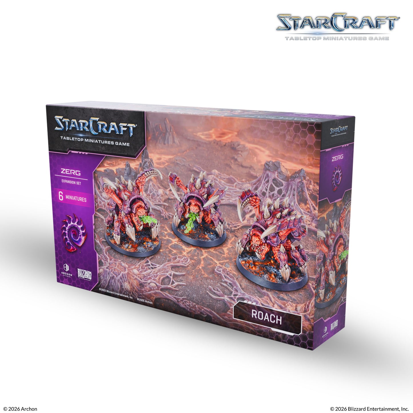 StarCraft: Tabletop Miniatures Game - Zerg Roach Expansion Set