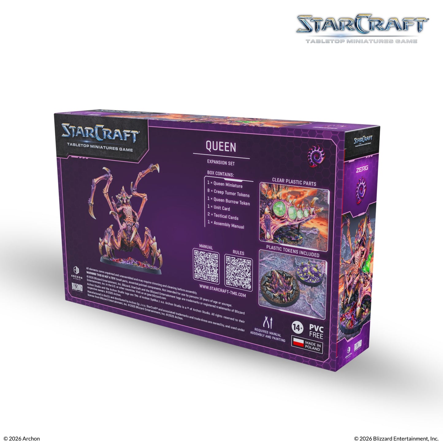 StarCraft: Tabletop Miniatures Game - Zerg Queen Expansion Set