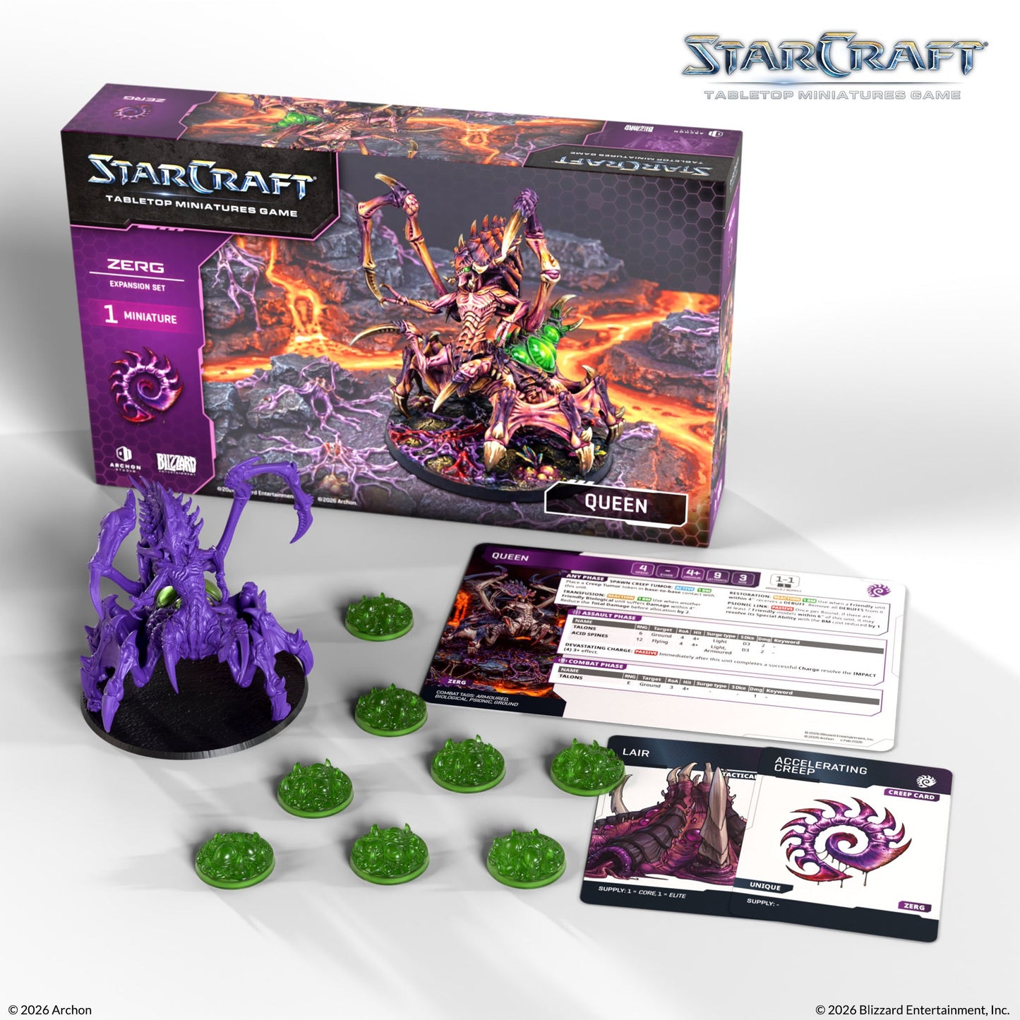 StarCraft: Tabletop Miniatures Game - Zerg Queen Expansion Set