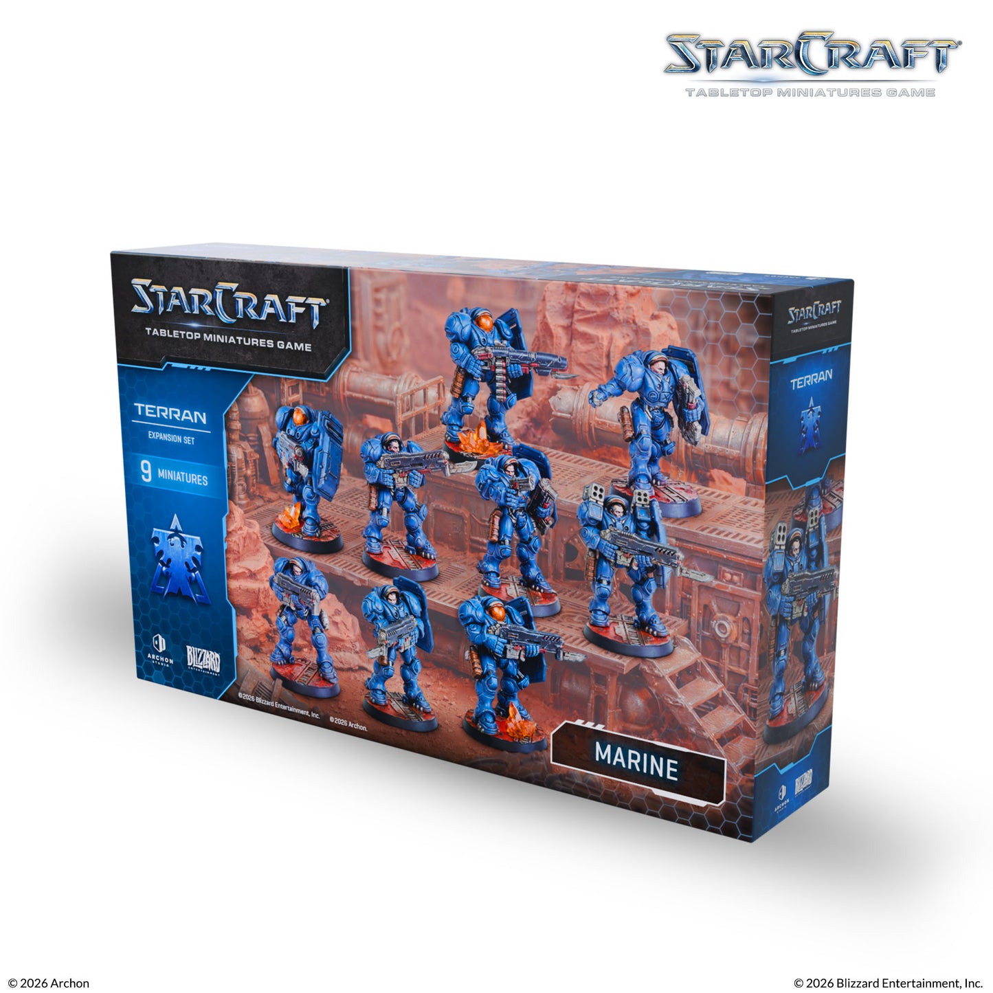 StarCraft: Tabletop Miniatures Game - Terran: Marine Expansion Set
