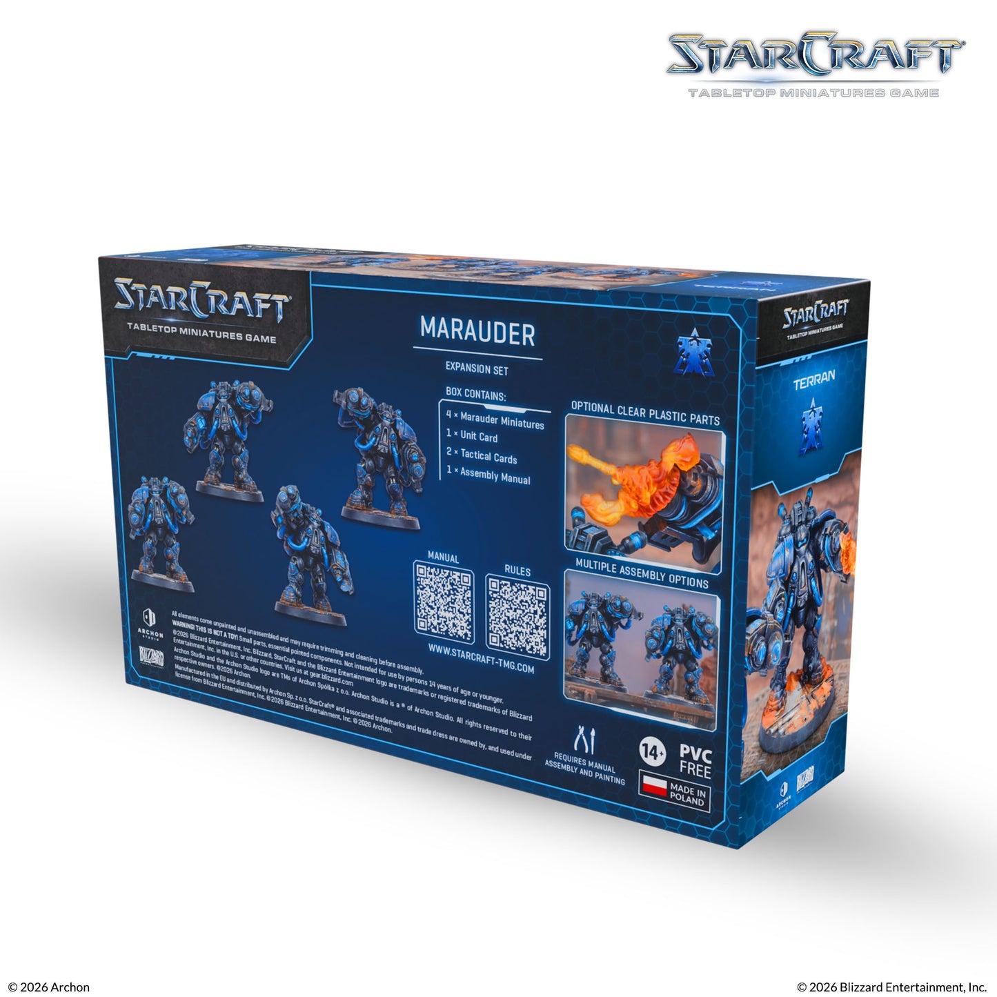 StarCraft: Tabletop Miniatures Game - Terran Marauder Expansion Set