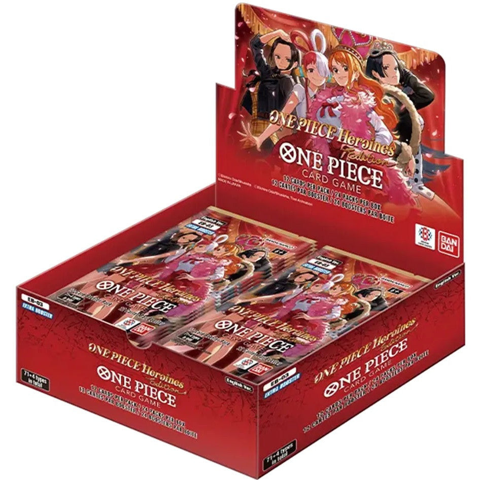 One Piece TCG EB-03 Extra Booster One Piece Heroines Booster Box