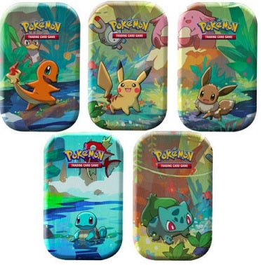 Pokemon TCG: Kanto Friends Mini Tin