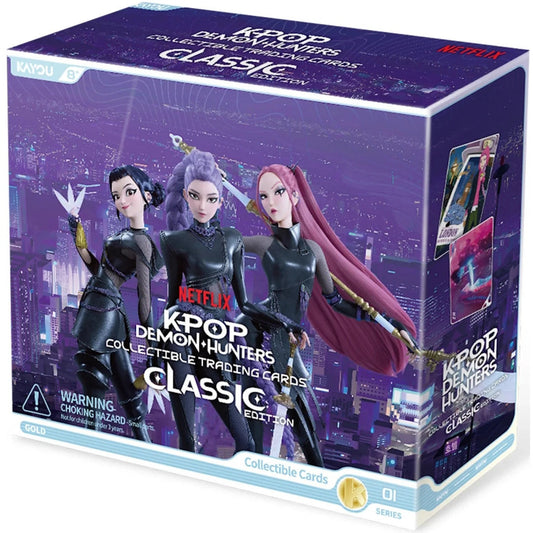 Kpop Demon Hunters Collectible Cards Classic Edition Series 1 Booster Box