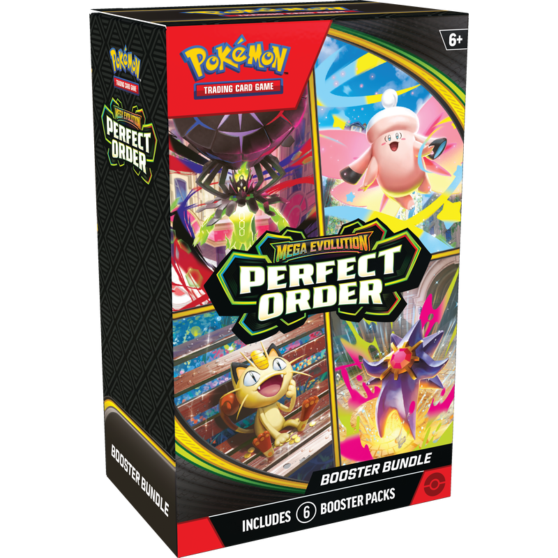 Pokemon TCG: Mega Evolution Perfect Order Booster Bundle