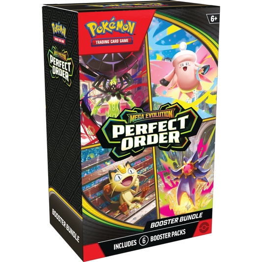 Pokemon TCG: Mega Evolution Perfect Order Booster Bundle