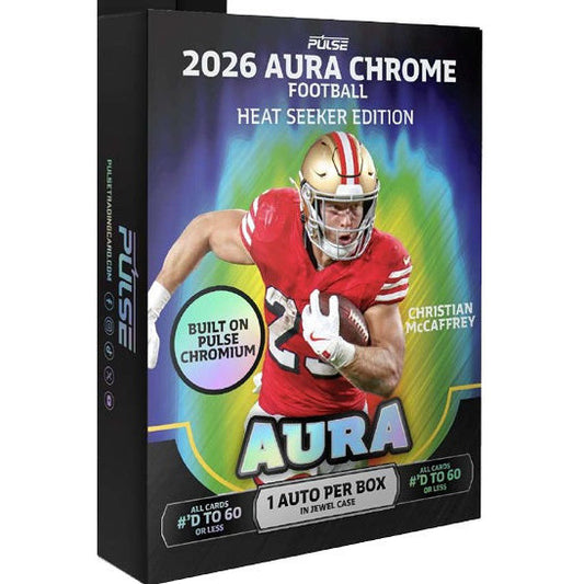 Pulse Aura Chrome Football 2026 Heat Seeker