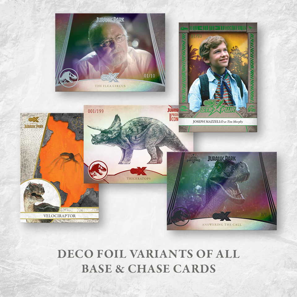 CZX Jurassic Park Trading Cards Hobby Box