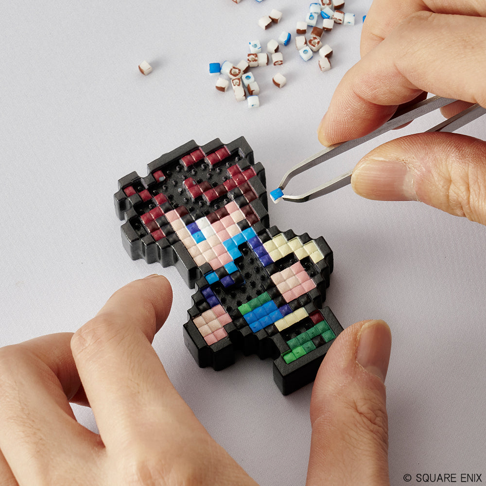 Final Fantasy Pixel Remaster DIY Pixel Art Keychain Blind Bag