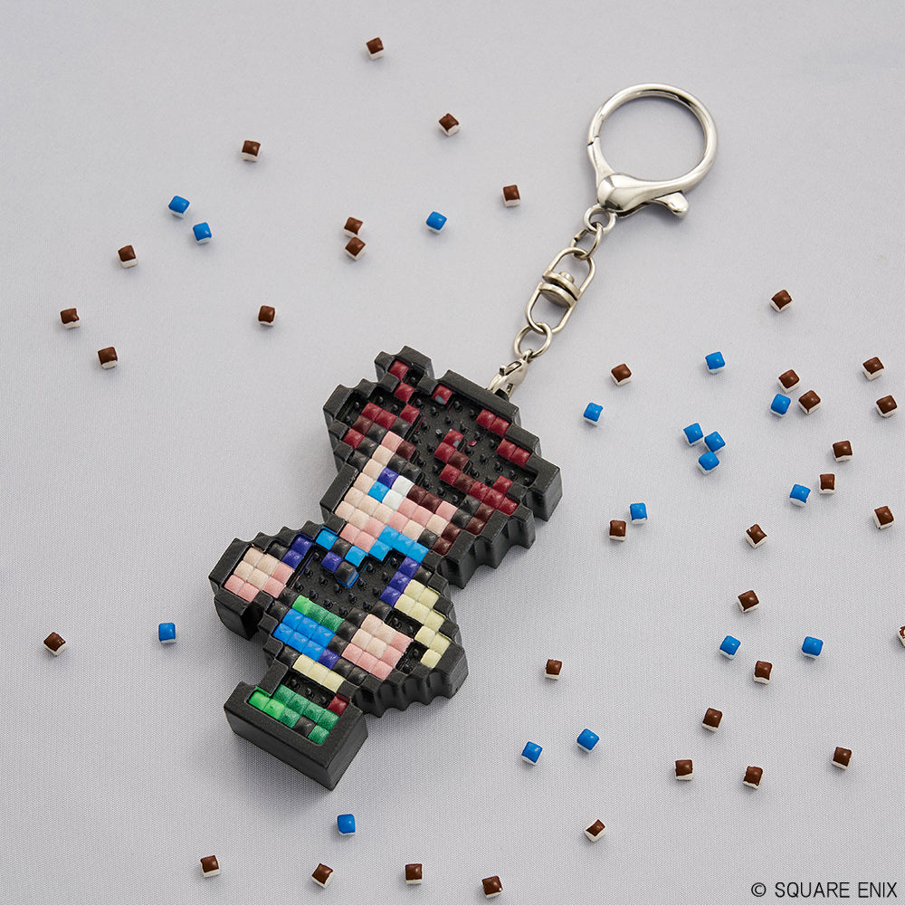 Final Fantasy Pixel Remaster DIY Pixel Art Keychain Blind Bag