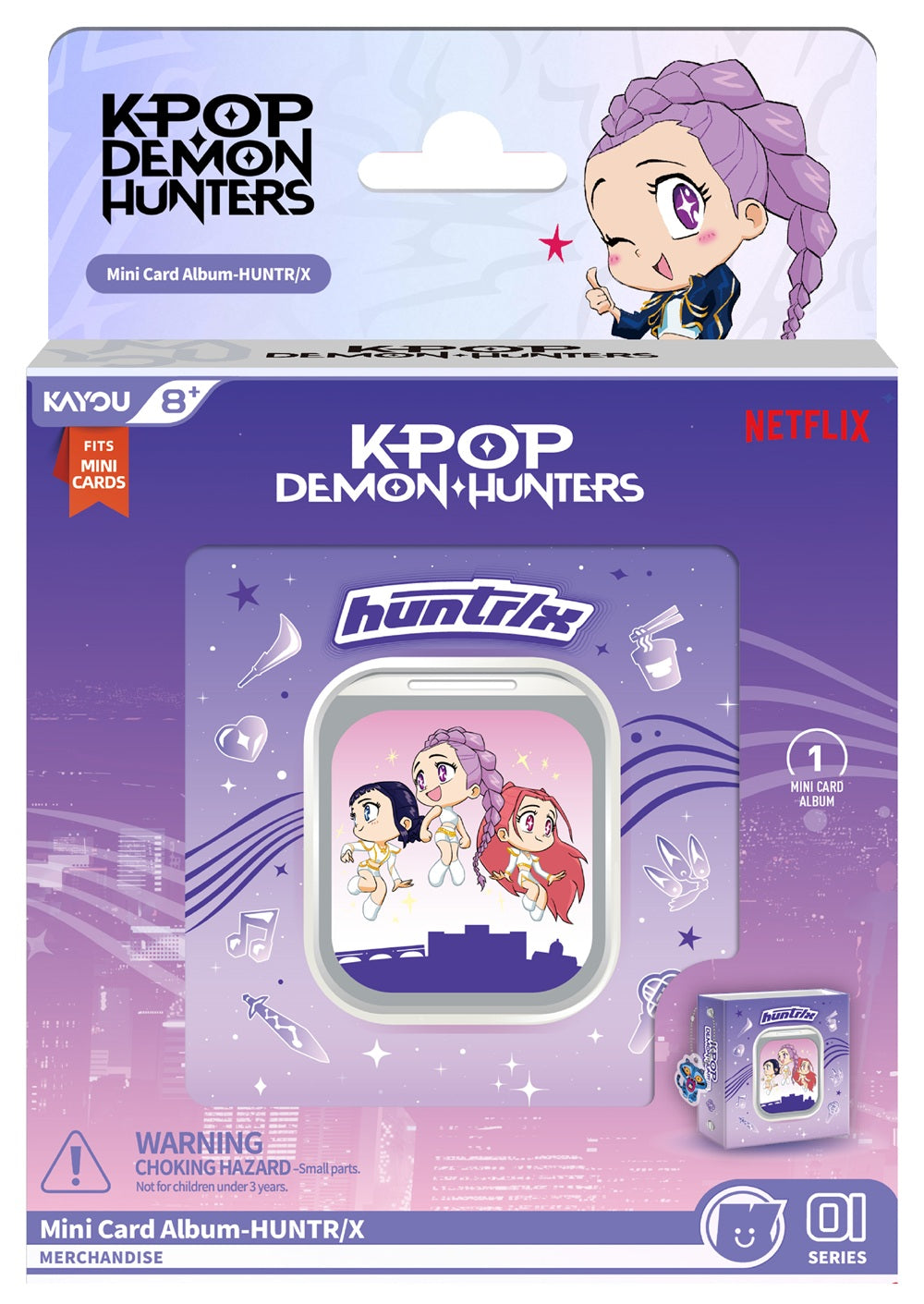 Kpop Demon Hunters Mini Card Album