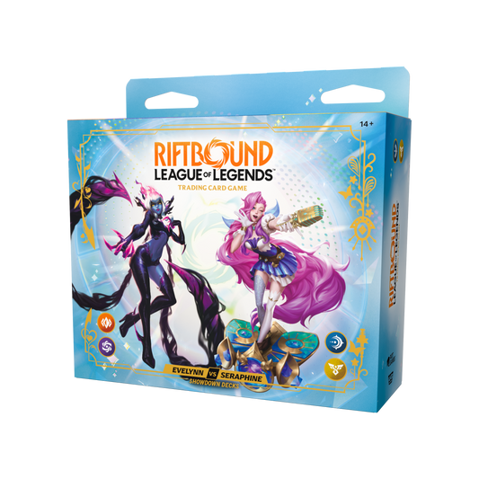 Riftbound League of Legends TCG Radiance Showdown Deck Evelynn vs. Seraphine