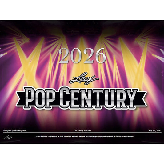 Leaf Metal Pop Century 2026