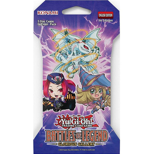 Yu-Gi-Oh! Battles of Legend Glorious Gallery Sleeved Booster