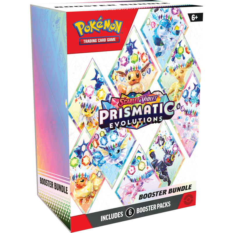 Pokemon TCG:  Prismatic Evolutions Booster Bundle