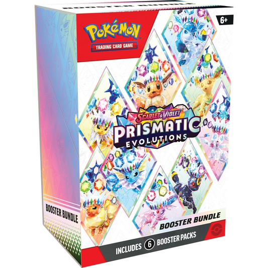 Pokemon TCG:  Prismatic Evolutions Booster Bundle