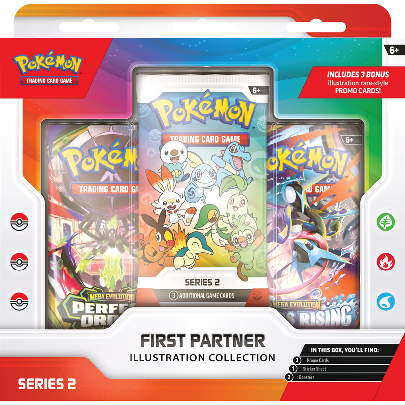 Pokemon TCG: First Partner Illustration Collection Series 2 (1 per order)