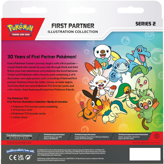 Pokemon TCG: First Partner Illustration Collection Series 2 (1 per order)