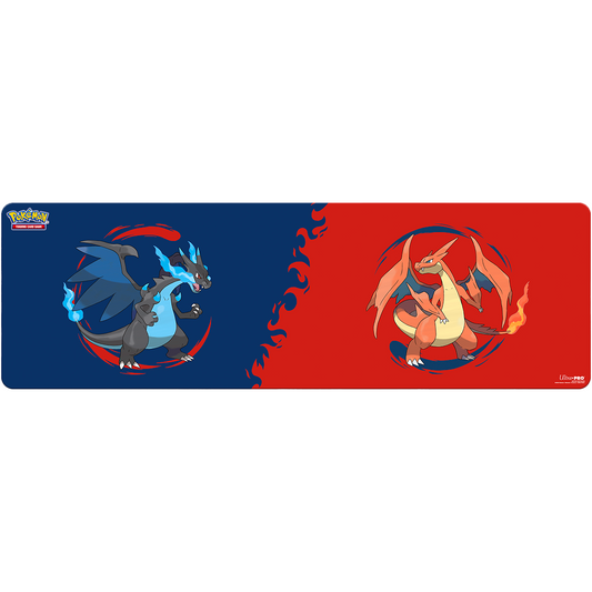 Ultra Pro Table Playmat Pokemon Mega Charizard X & Mega Charizard Y