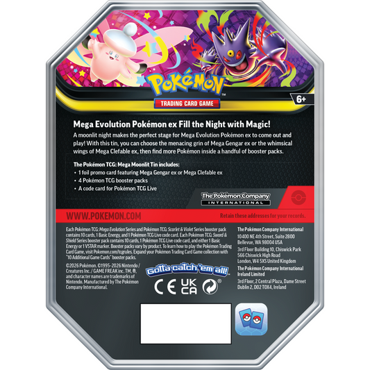 Pokemon TCG: Mega Moonlit Tin