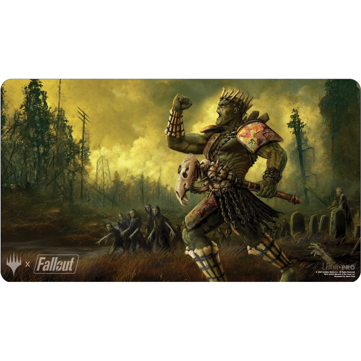 Ultra Pro Playmat MTG Fallout V4 Grave Titan
