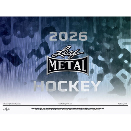 Leaf Metal Hockey 25/26
