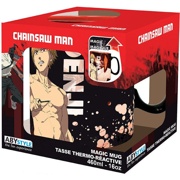 Chainsaw Man Heat Chance Mug - Denji & Aki