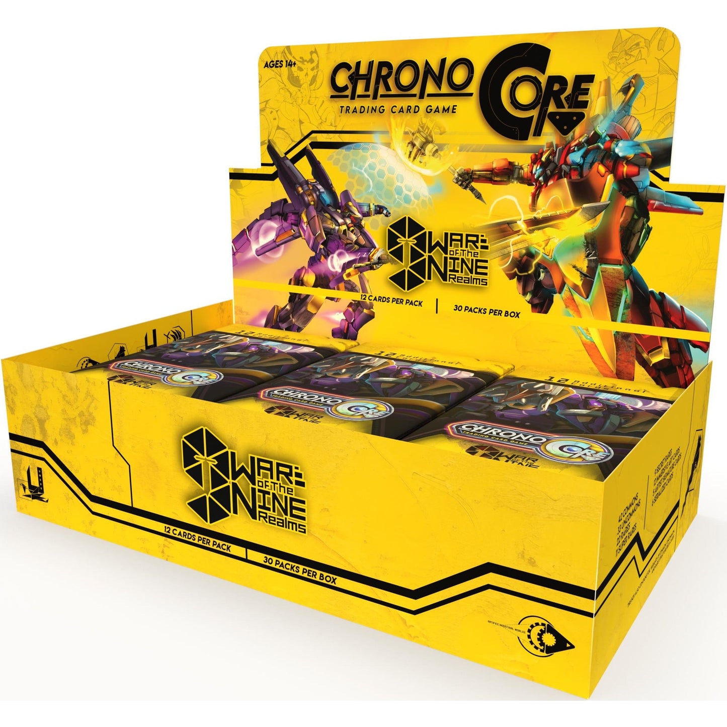 Chrono Core TCG War of the Nine Realms Booster Display
