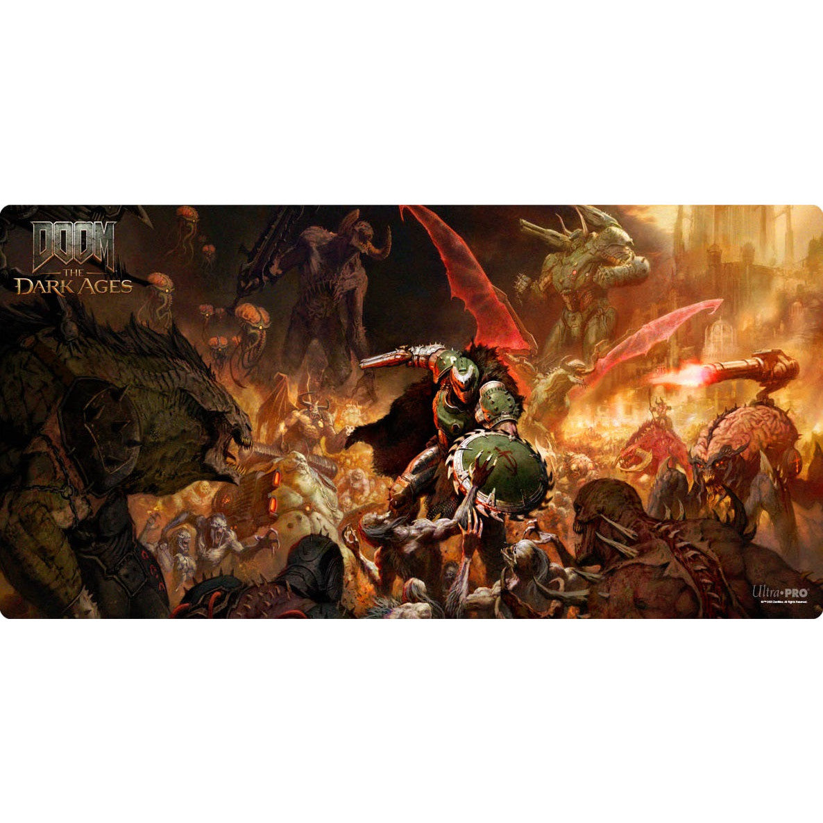 Ultra Pro Extended Playmat Doom Dark Ages 2