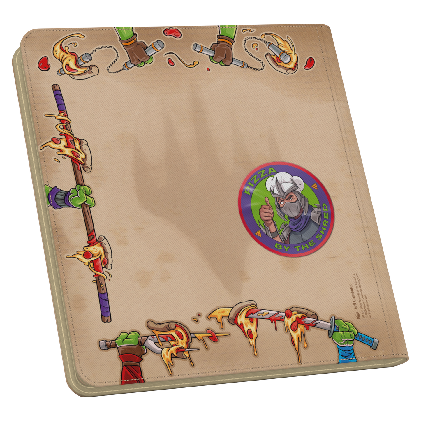 Ultimate Guard Zipfolio 480 Xenoskin Mtg Teenage Mutant Ninja Turtles – Pizza Box