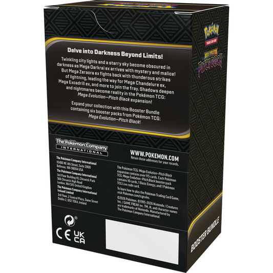 Pokemon TCG: Mega Evolution Pitch Black Booster Bundle