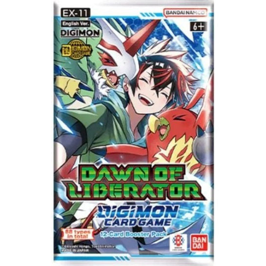 Digimon Card Game - EX11 Dawn of Liberator Booster Pack