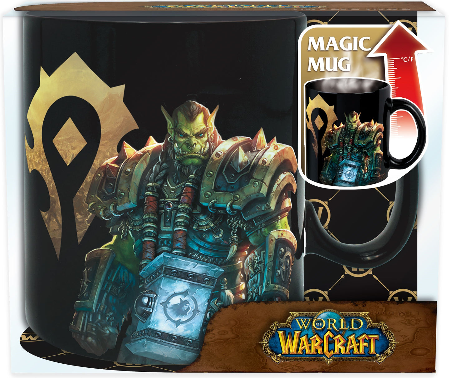 World of Warcraft Heat Change Mug Azeroth 460ml
