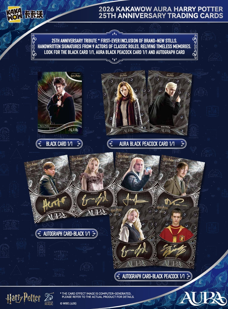 Kakawow Aura Harry Potter 25th Anniversary Hobby Box