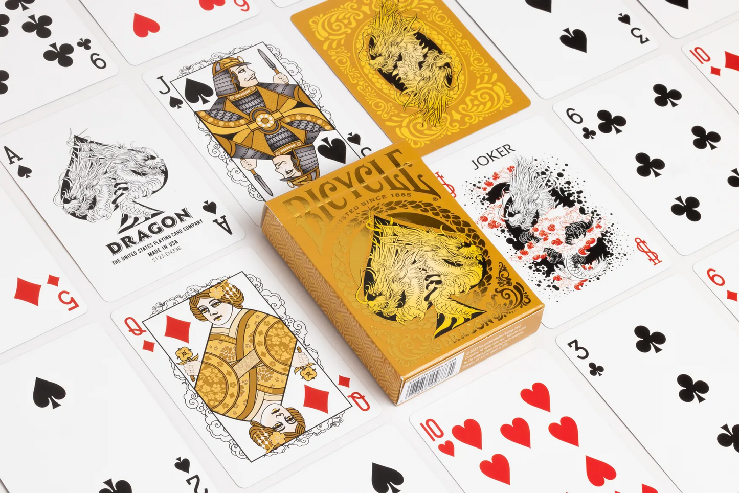 Bicycle - Gold Dragon (Playing Cards)