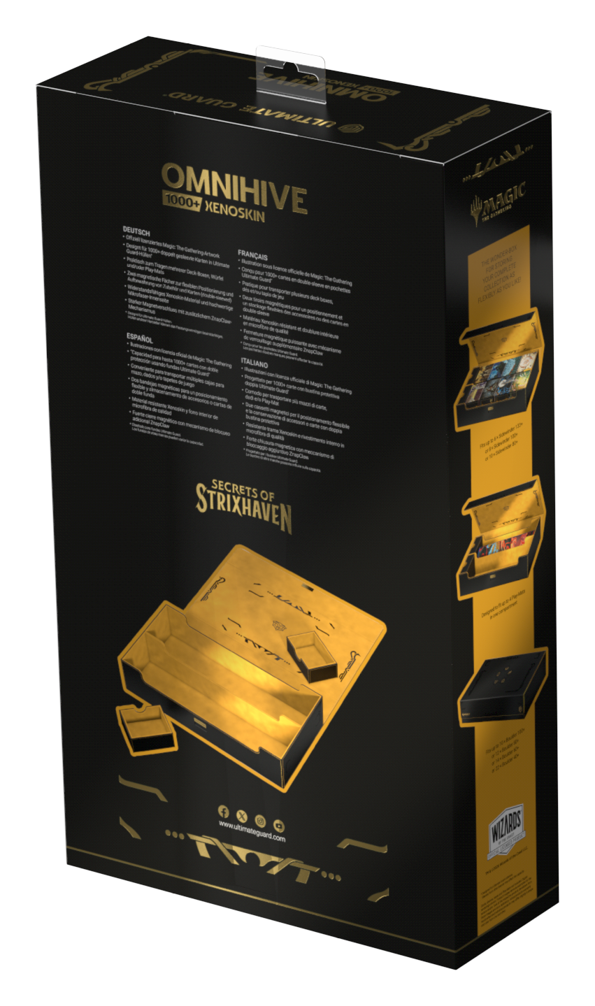 Ultimate Guard Deck Case Omnihive 1000+ Secrets of Strixhaven