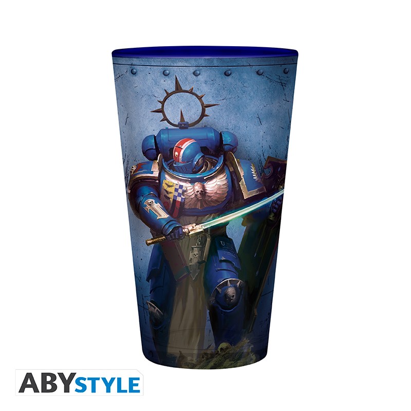 Warhammer 40K Ultramarine Glass (14oz)