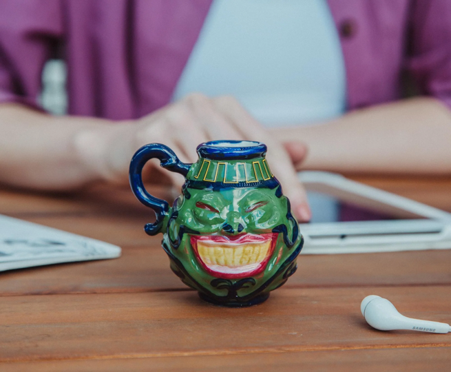 Yu-Gi-Oh! Pot of Greed Sculpted Ceramic Mini Mug (60ml)