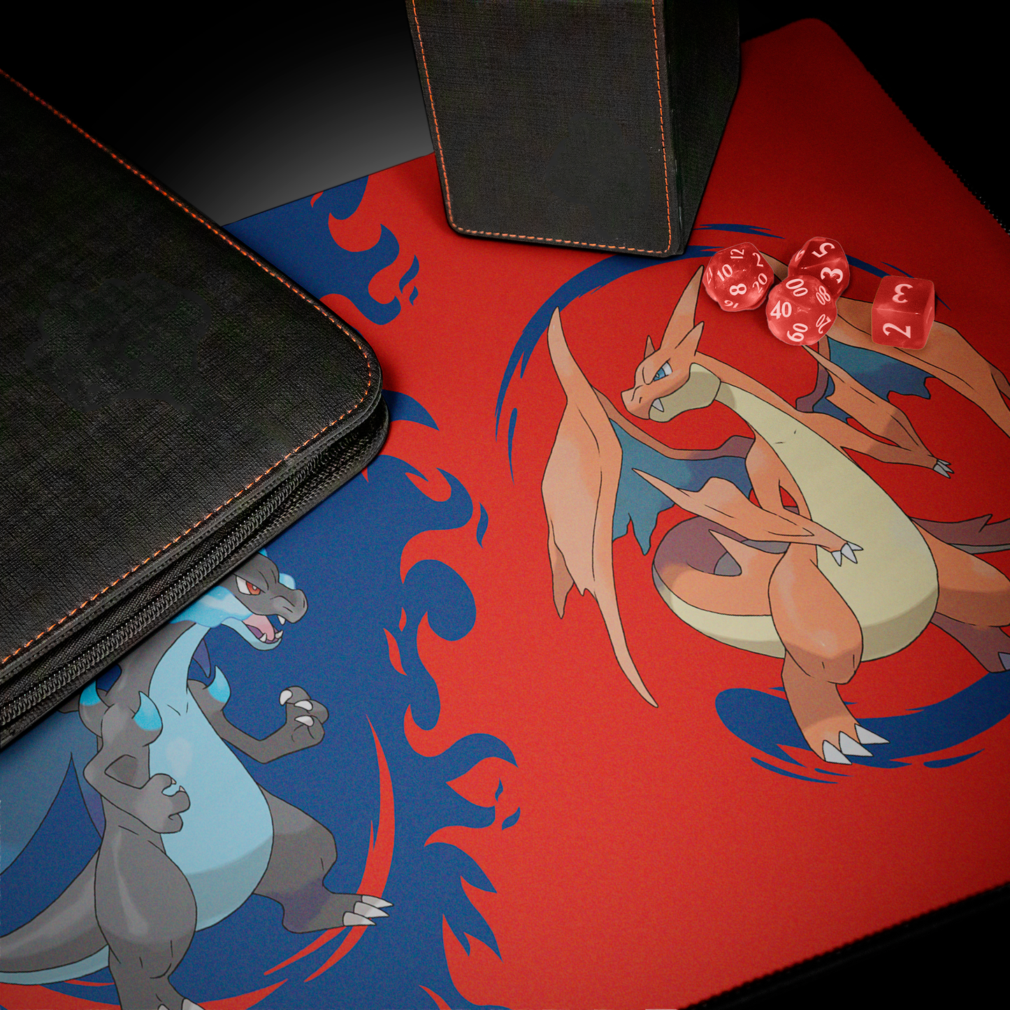 Ultra Pro Playmat Pokemon Mega Charizard X & Mega Charizard Y