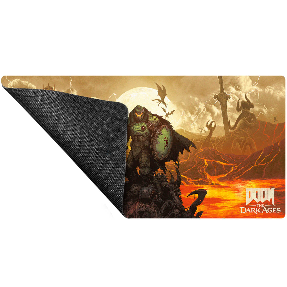 Ultra Pro Extended Playmat Doom Dark Ages 1